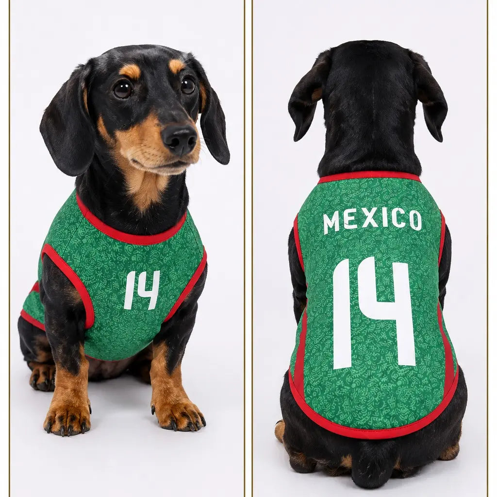 Pet Soccer Jersey - Stylish Game Day Apparel for Small to Medium Dogs and Cats